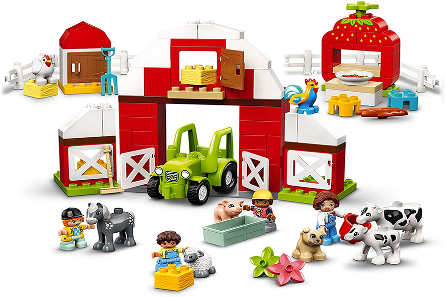 LEGO Duplo Granero, Tractor y Animales de la Granja +2 años