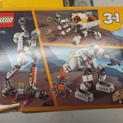 Kit de Construcción Lego Creator 3 en 1 Mech Minero Espacial